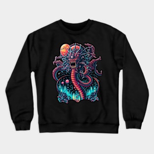 Octopus Snake Dragon Crewneck Sweatshirt